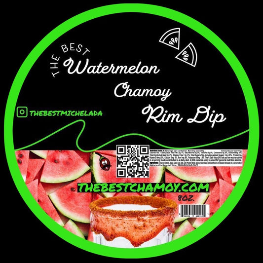 The Best Watermelon Chamoy Rim Dip