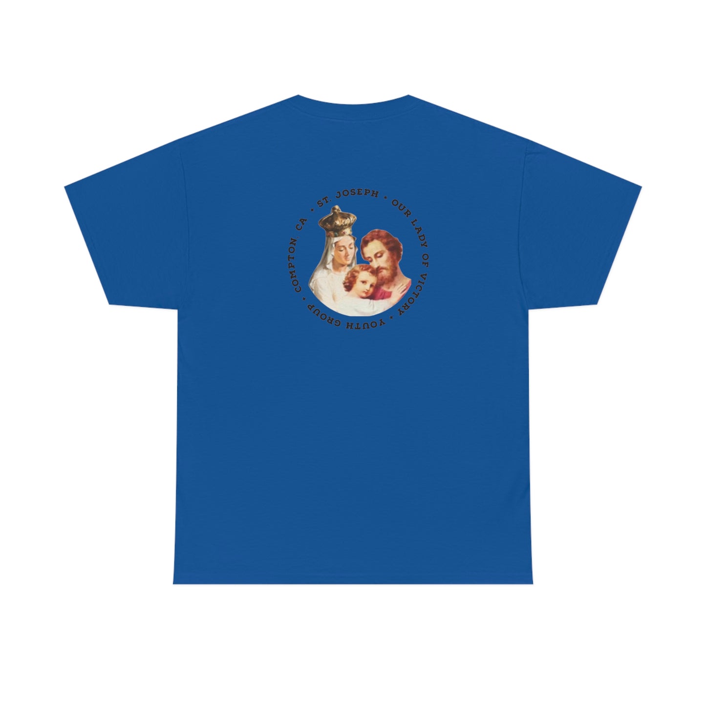 Lady of Victoria Two Sided English Unisex Heavy Cotton Tee