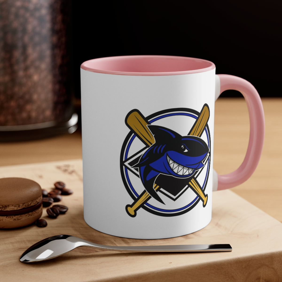 Tiburones Accent Coffee Mug, 11oz