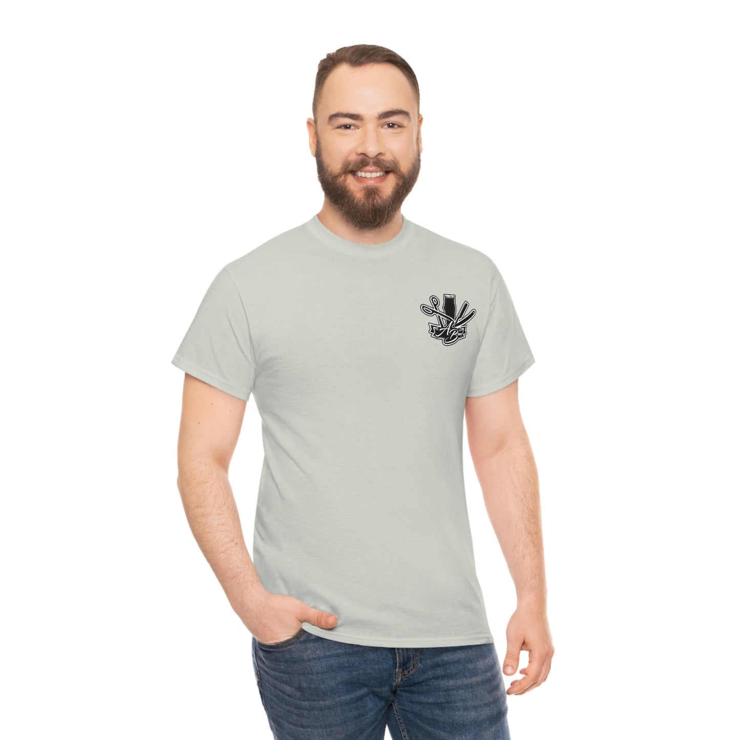 AB Cuts  One Side Unisex Heavy Cotton Tee