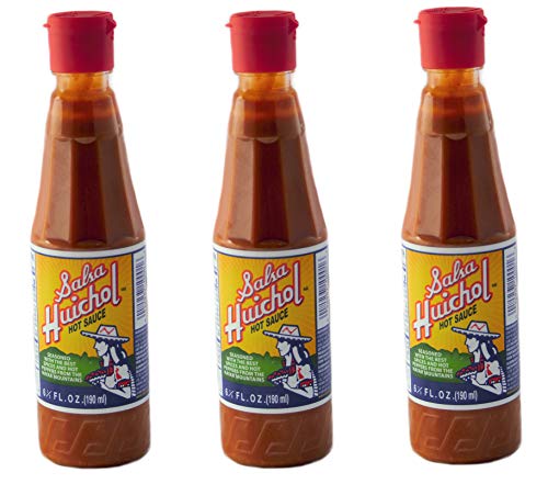 Salsa Huichol Hot Sauce 6.5 oz (pack of 3) - Mexican Sauce