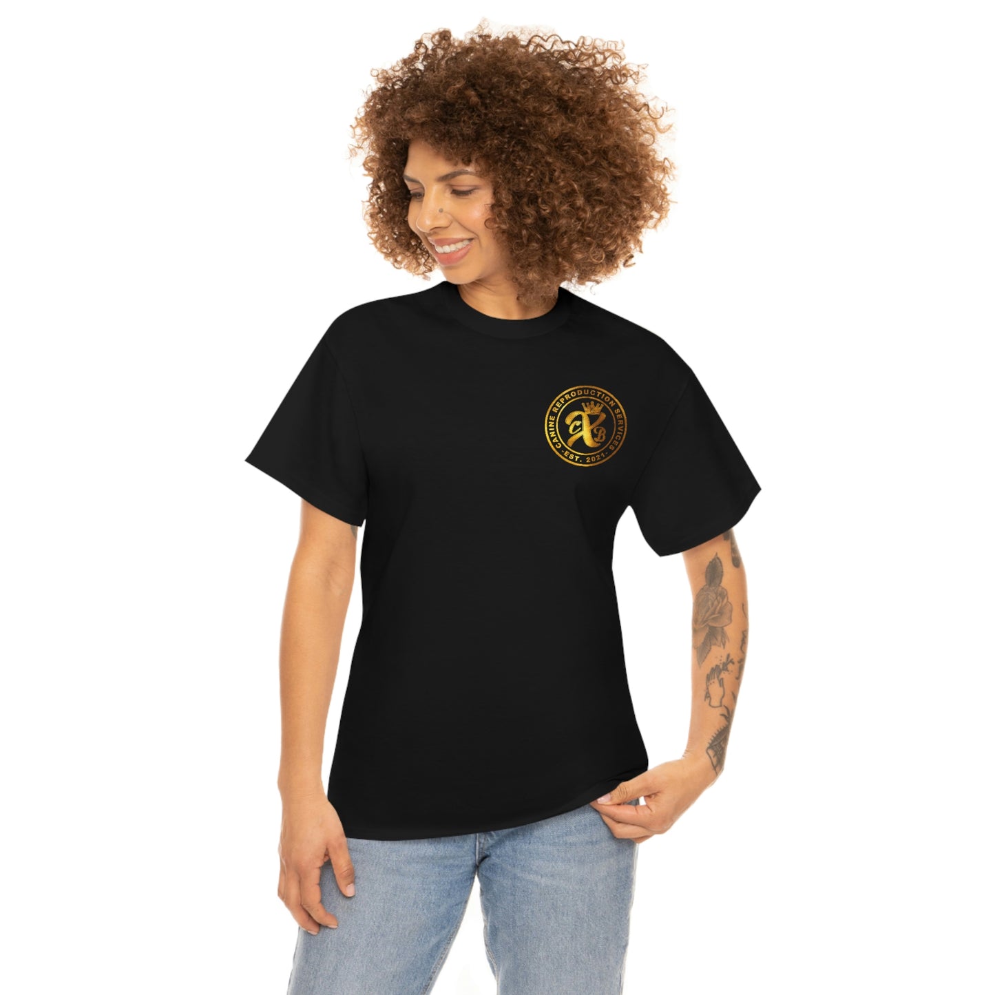 CXB Two Sided Unisex Heavy Cotton Tee