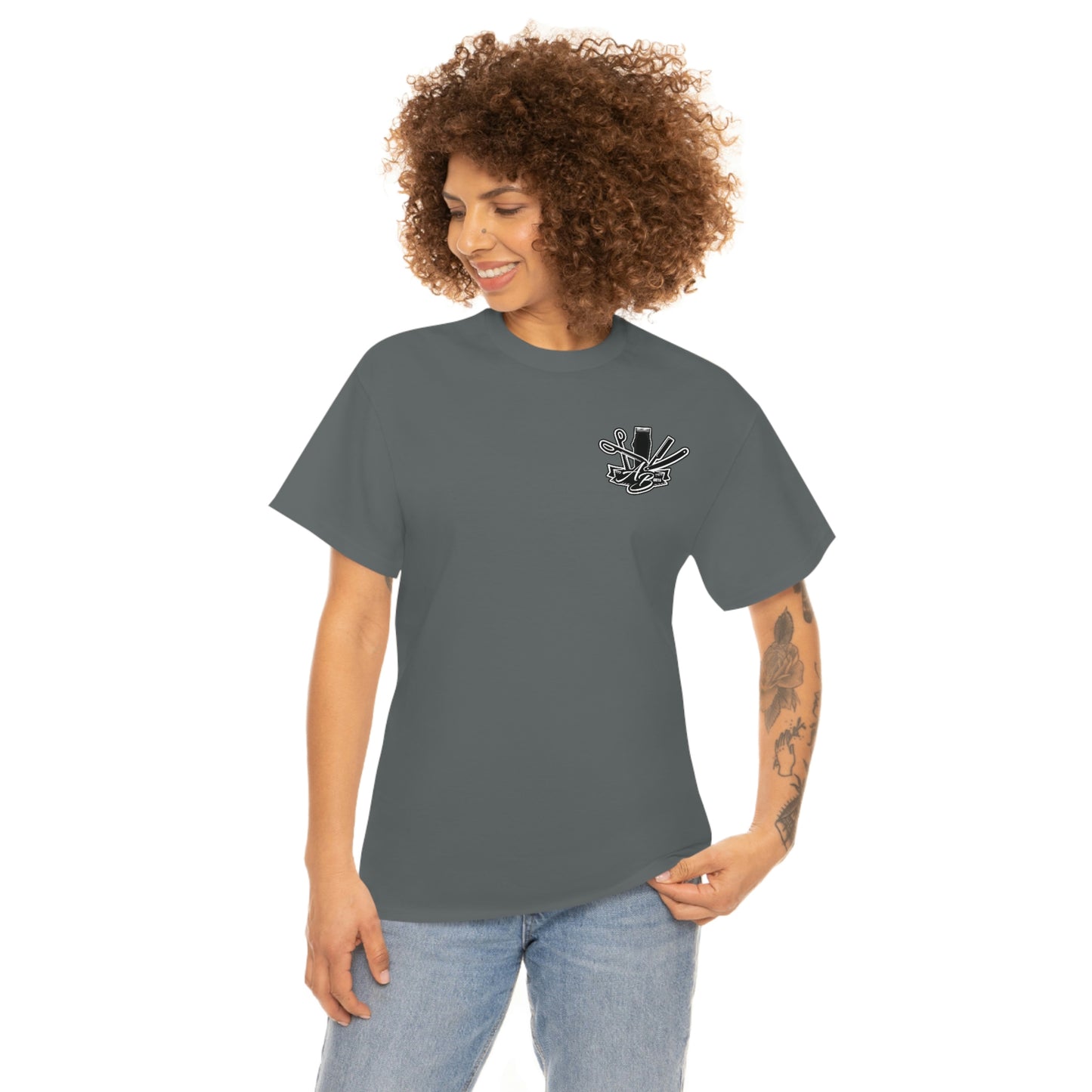AB Cuts  One Side Unisex Heavy Cotton Tee