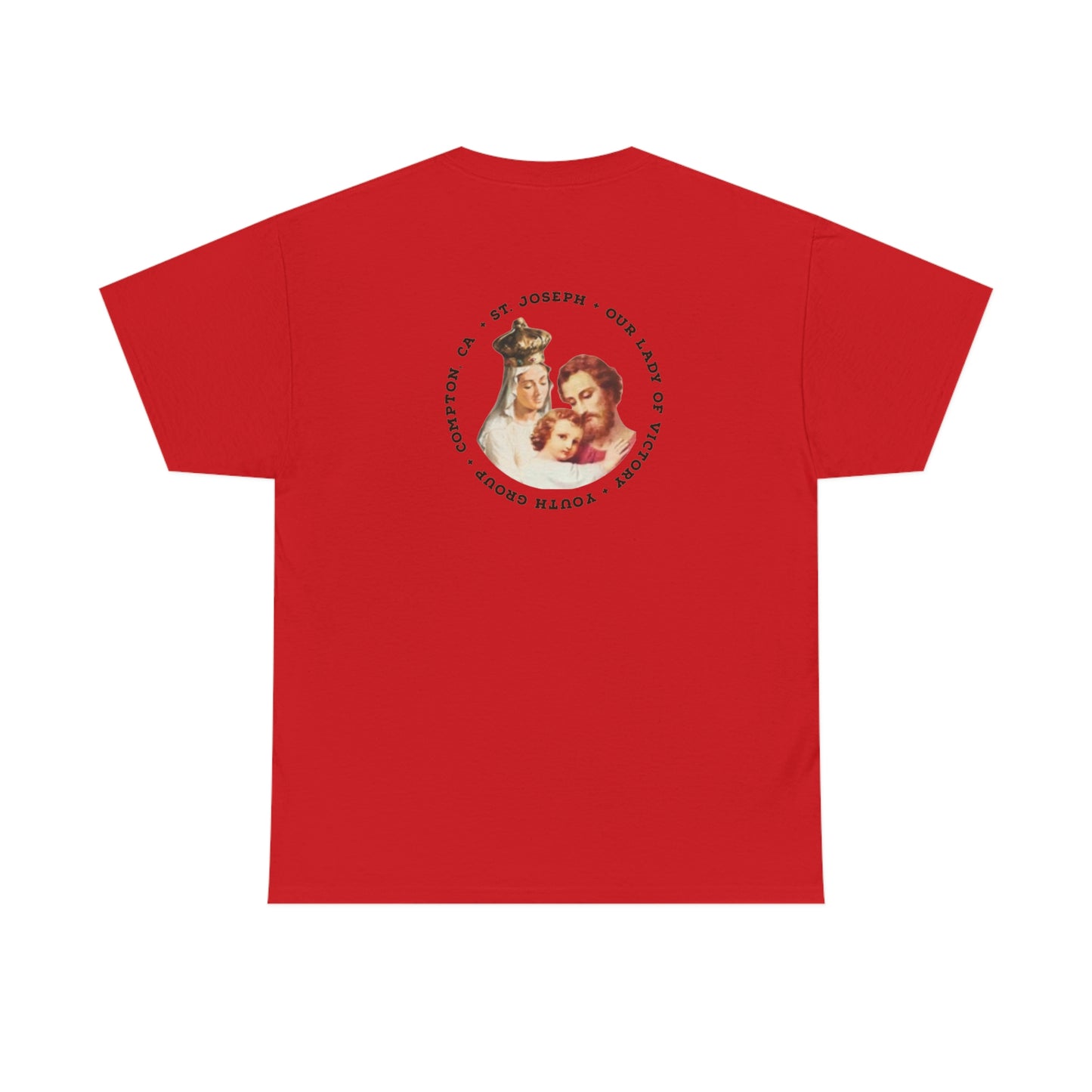 Lady of Victoria Two Sided English Unisex Heavy Cotton Tee