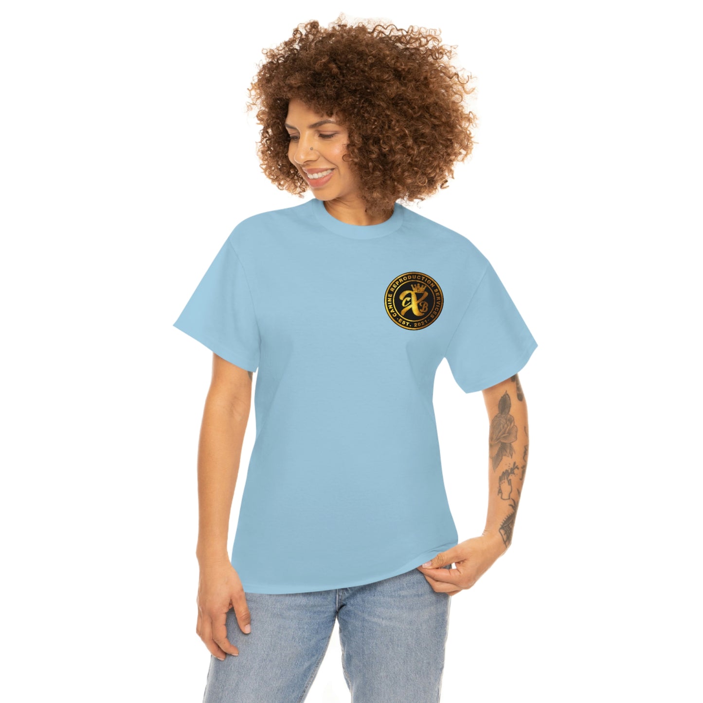 CXB Two Sided Unisex Heavy Cotton Tee