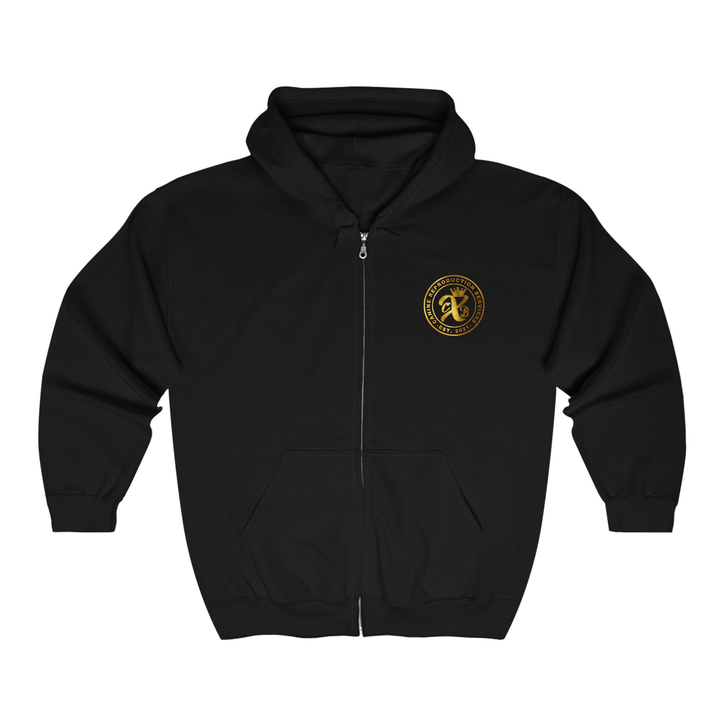 CXB GOLD Full ZIP Unisex Heavy Blend™ Full Zip Hooded Sweatshirt