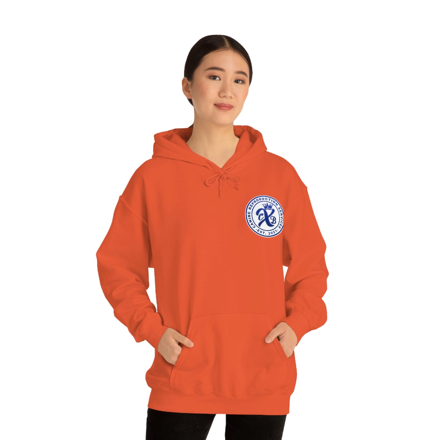 CXB Blue 2 Sided Unisex Heavy Blend™ Hooded Sweatshirt